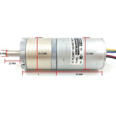 3000 caixa de engrenagens planetária do motor sem escova do RPM 800W 42mm fornecedor